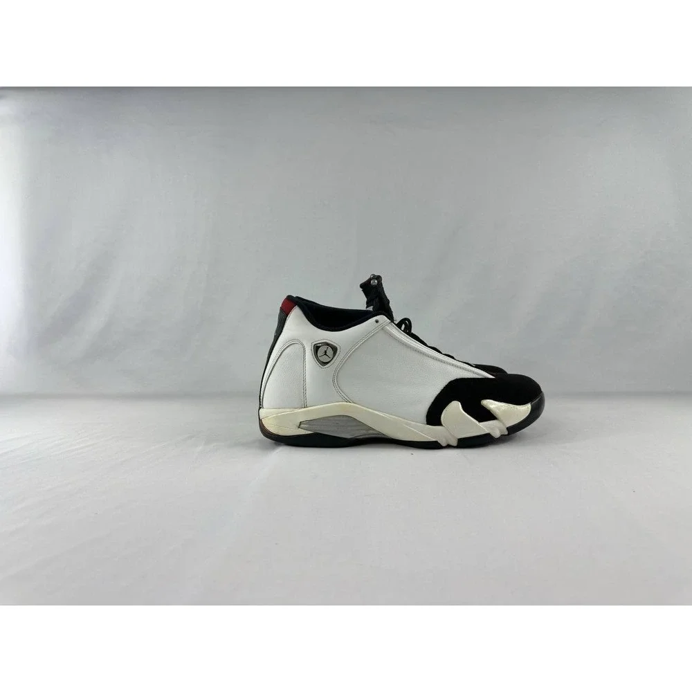 Nike Air Jordan 14 Retro 'Black Toe' 2014 487471-102 Men's Size 13